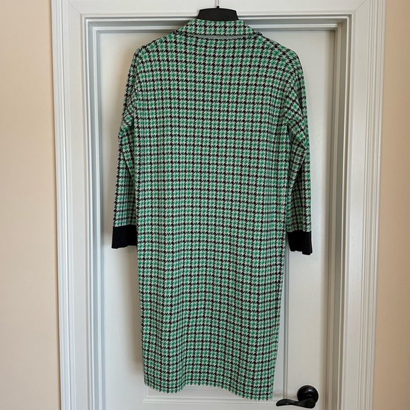 NWOT J. Crew Ella Plaid Open Front Sweater Blazer Long Cardigan Size XS - Picture 4 of 5